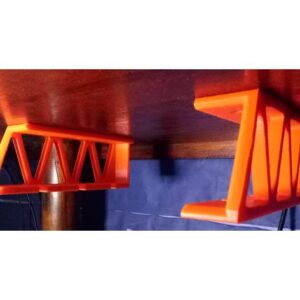 Alternative view of PS3 Slim držač konzole ispod stola