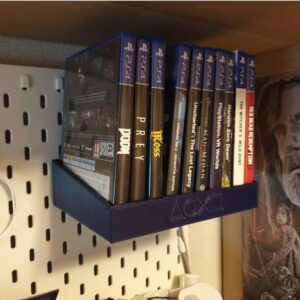 Zidni držač PS igrica za IKEA rupičasti zid