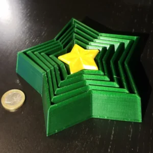 Alternative view of Elegantna mala novogodišnja jelka od plastike