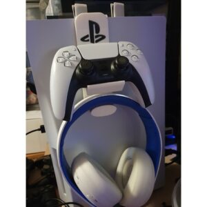 Nosač za PS5 džojstik i slušalice na konzoli
