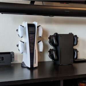 PS5 ili Xbox Series X držač za 2 kontrolera na konzoli