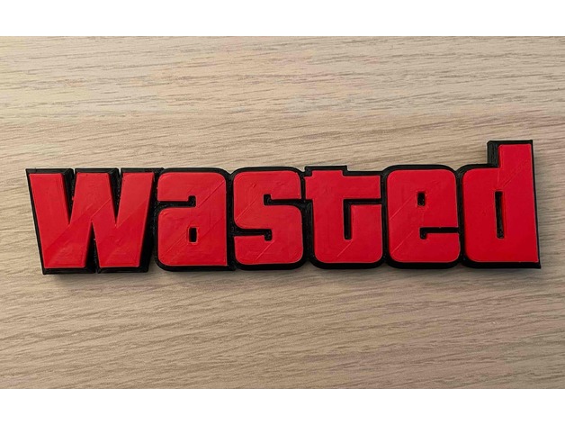 Wasted GTA V znak