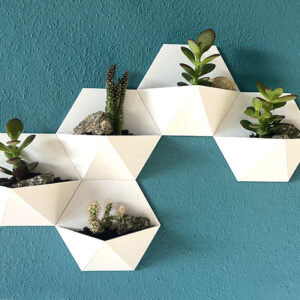 Mala elegantna zidna vaza ili saksija