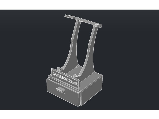 Stalak za Nintendo GameBoy sa fiokom - Slika 2