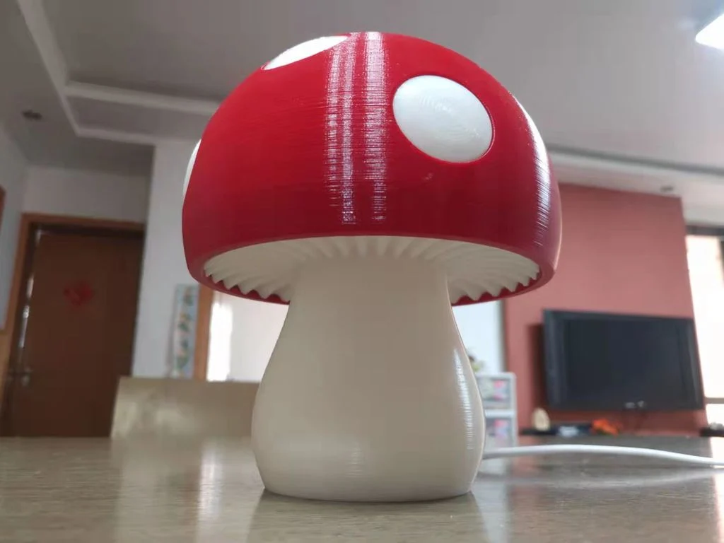 Kućište za lampu u obliku Super Mario pečurke