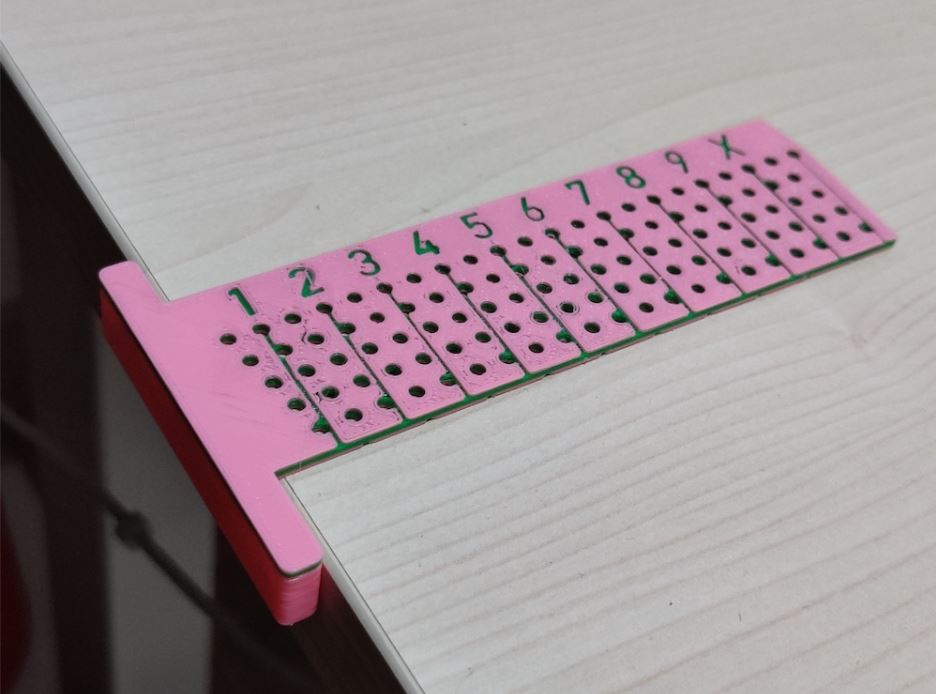 Lenjir - Crtač rupa