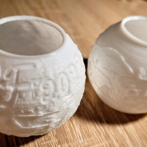 Alternative view of Dekoracija za sveće sa novogodišnjim temama