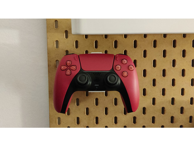 Zidni držač za PS5 kontroler za IKEA rupičasti zid