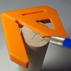 Uglomer lenjir za precizno crtanje