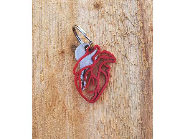 Privezak u obliku srca