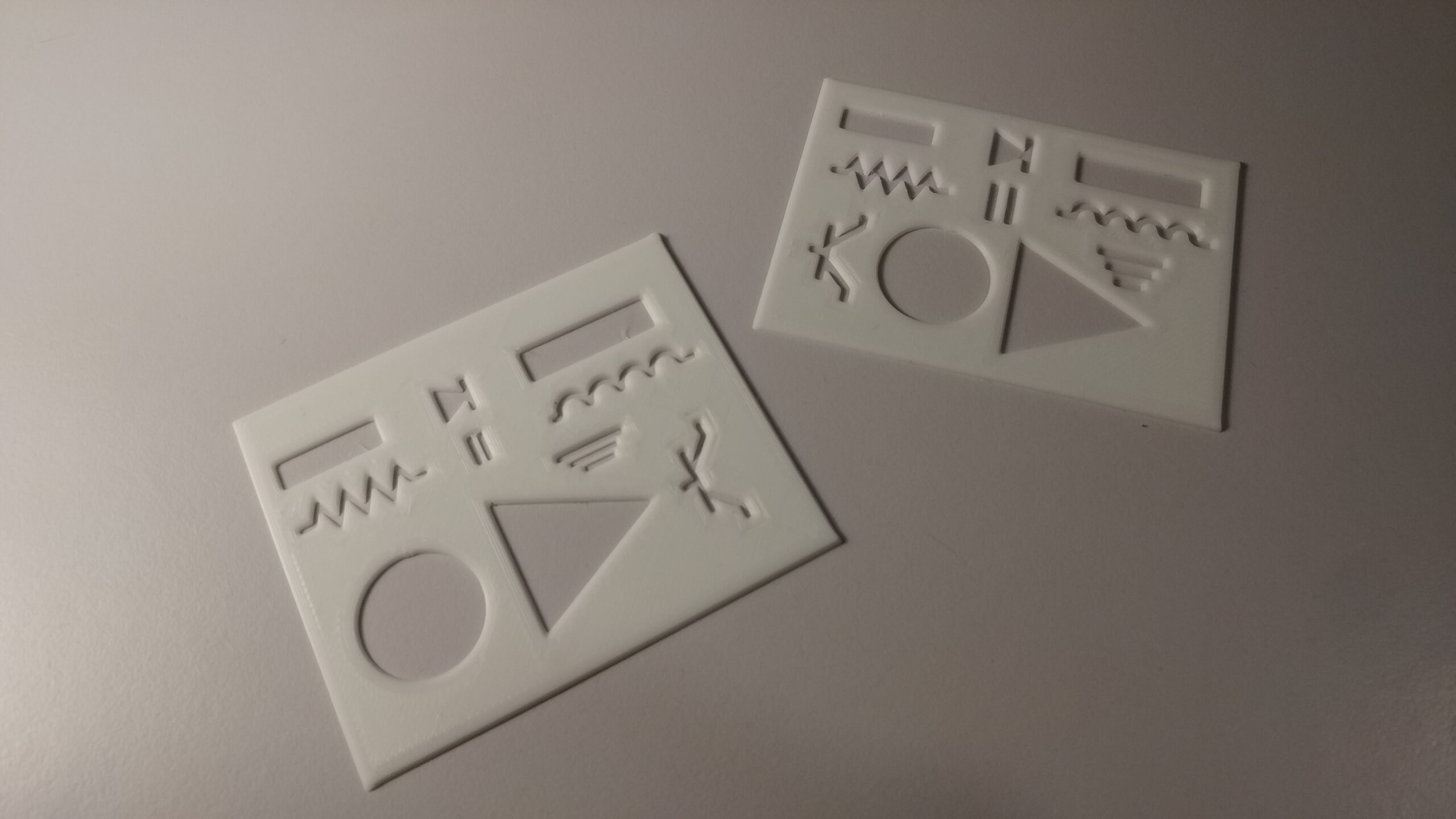 Šabloni za crtanje simbola za štampana kola - Slika 2