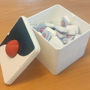 Kutija za čuvanje tableta za pranje sudova