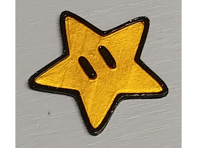 Zvezdica Super Mario x3