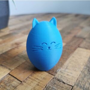 Uskršnja jaja u obliku mačke