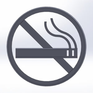 Znak "Zabranjeno pušenje"