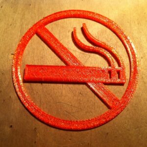 Alternative view of Znak "Zabranjeno pušenje"