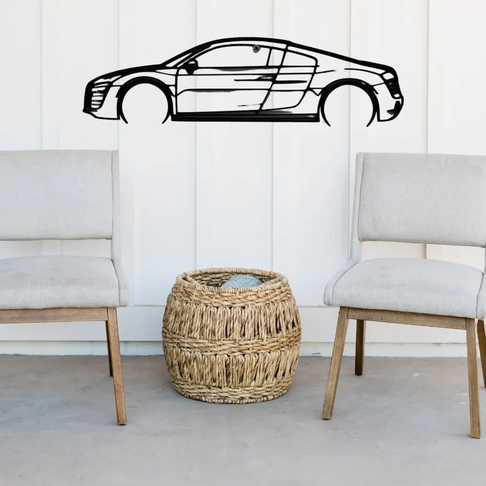 Dekoracija silueta Audi R8 - Slika 2