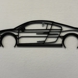 Dekoracija silueta Audi R8