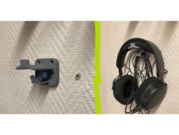 Kuka za slušalice sa držačem kabla