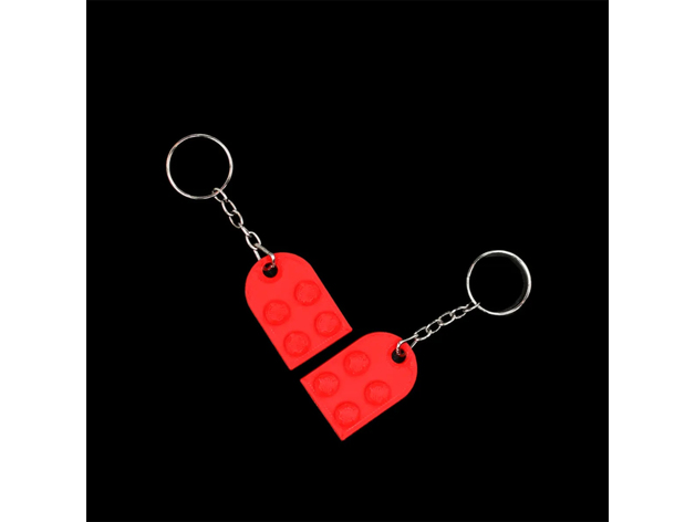 Srce privezak iz dva dela - Slika 2