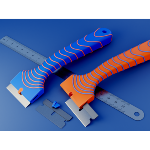 Plastična drška za brijač