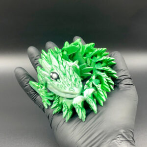 Alternative view of Igračka šiljasti planinski zmaj koji se savija