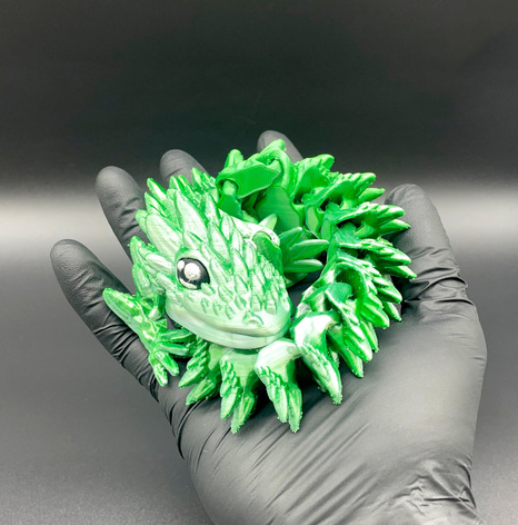 Igračka šiljasti planinski zmaj koji se savija - Slika 2