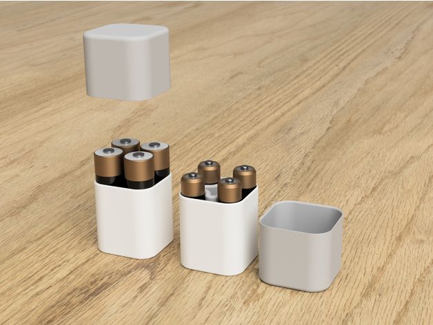 Kutija za 4 baterije AA ili AAA