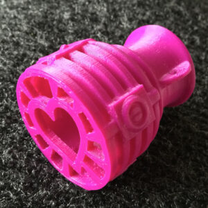 Alternative view of Svetlosni signal u obliku srca za blic od telefona