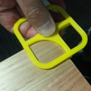 Alternative view of Šablon za pravilno sečenje uglova