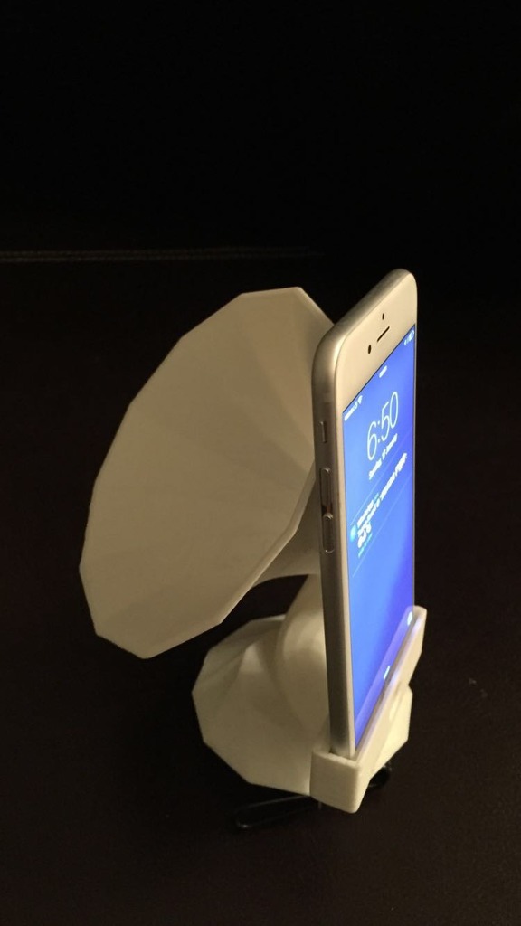 Stalak za telefon / Pasivni zvučnik - Gramofon