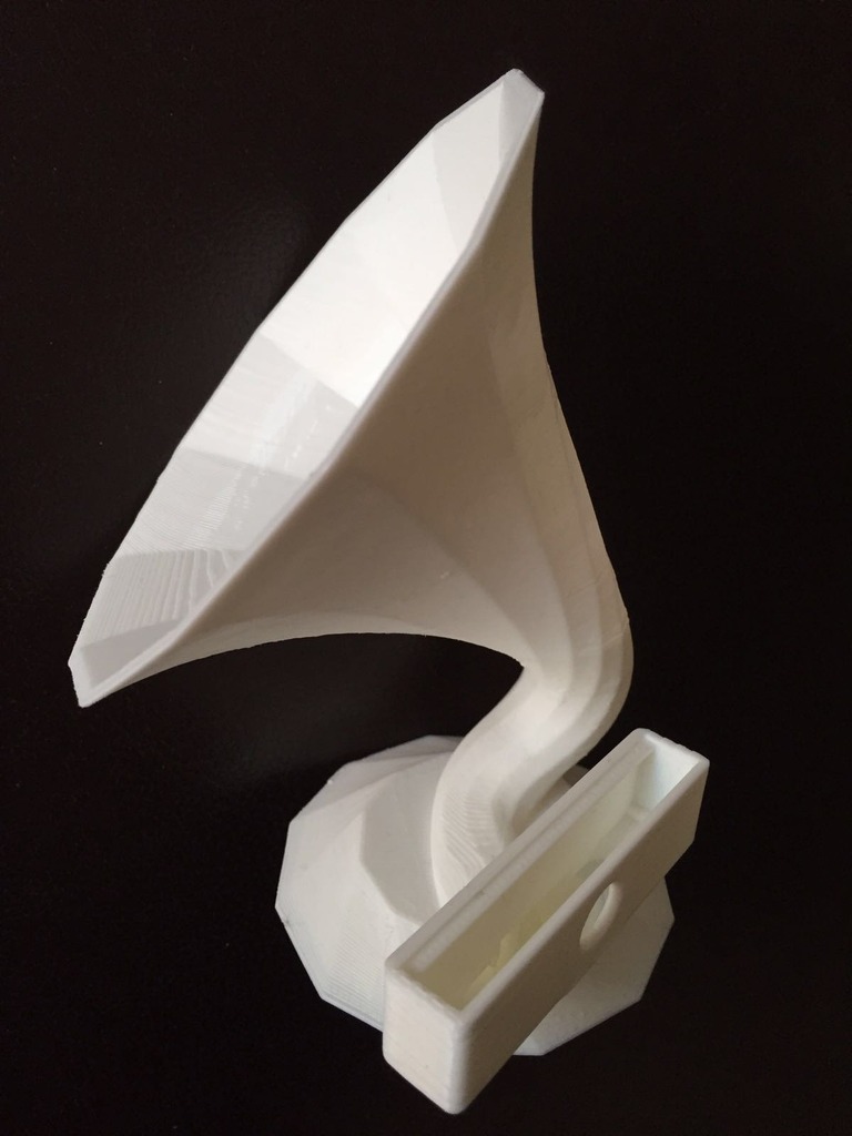 Stalak za telefon / Pasivni zvučnik - Gramofon - Slika 2