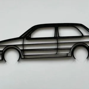 Dekoracija - Silueta VW Golf 2