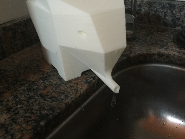 Posuda za ceđenje pribora za jelo u obliku slona - Slika 2